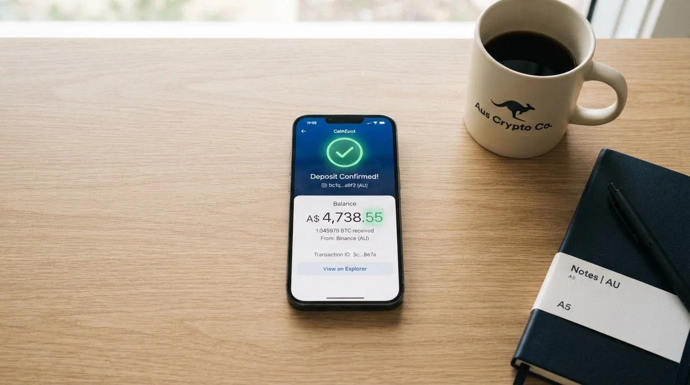 A smartphone showing a Bitcoin Cash wallet app with a transaction confirmation screen and a casino balance updating