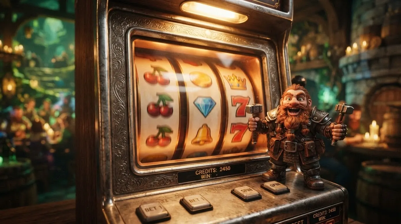 A close-up of a Betsoft 3D slot reel mid-spin, showing the cinematic character animation and detailed background art that defines the provider's visual style