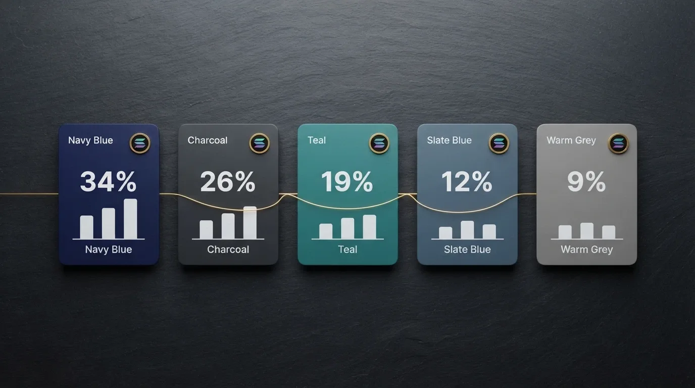 A visual comparison layout of casino brand cards with key metrics highlighted — revenue, crypto support and licence status